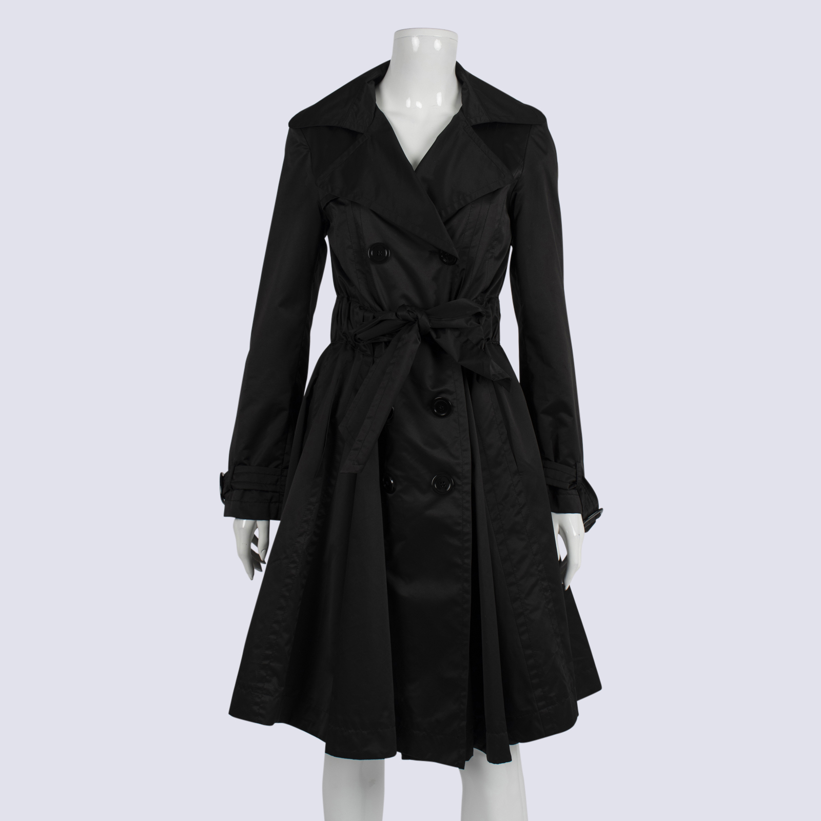 Black Trench Coat - Zara